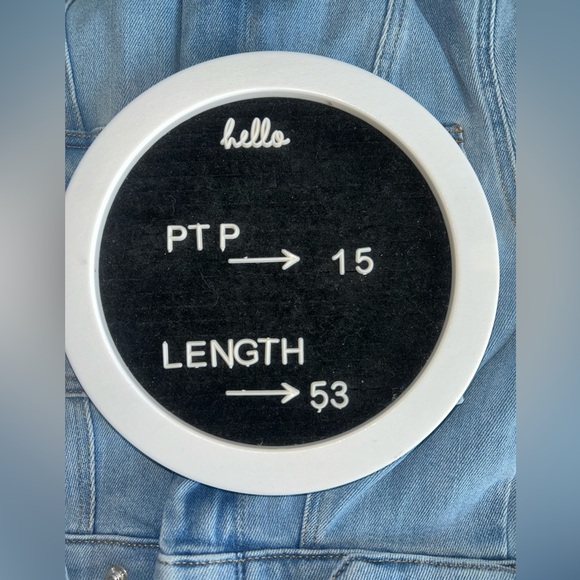 Good American Fit for Success Light Blue Denim Jumpsuit - Picture 11 of 11